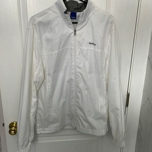 Reebok White Running Jacket